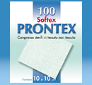 GARZA IN TESSUTO NON TESSUTO PRONTEX SOFT 10X10CM 100 PEZZI - farmanauta.it