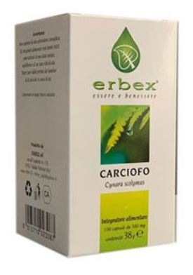 CARCIOFO 100 CAPSULE 380MG - farmanauta.it