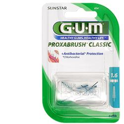 GUM PROXABRUSH CLASSIC 614 SCOVOLINO INTERDENTALE 8 PEZZI - farmanauta.it