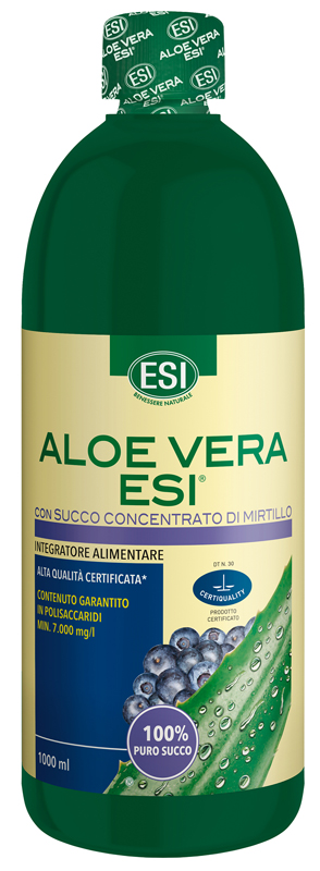 ESI ALOE VERA SUCCO MIRTILLO 1000 ML - farmanauta.it