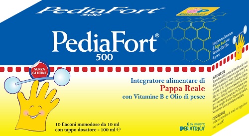PEDIAFORT 500 10 FLACONI - farmanauta.it