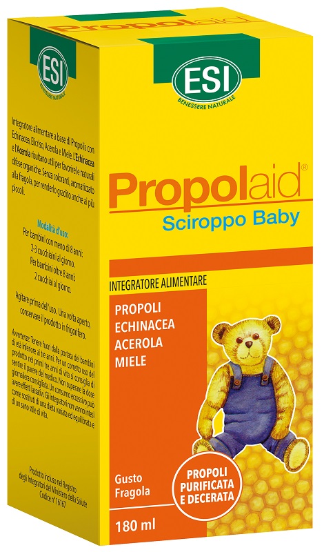ESI PROPOLAID PROPOLBABY SCIROPPO 180 ML - farmanauta.it