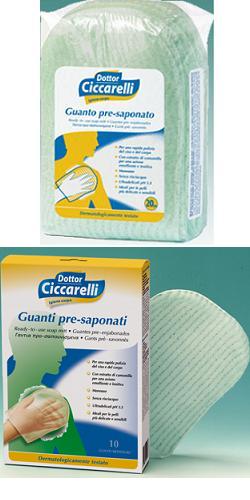 CICCARELLI GUANTO PRESAPONATO 10 PEZZI - farmanauta.it