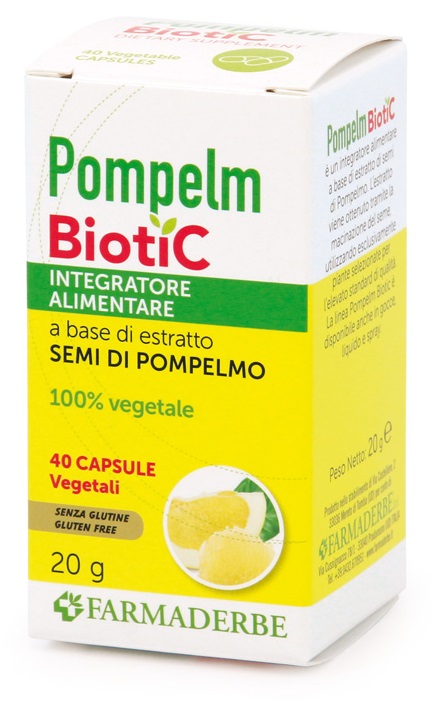 POMPELMBIOTIC 40 CAPSULE 16 G - farmanauta.it