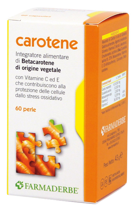 CAROTENE 60 PERLE - farmanauta.it