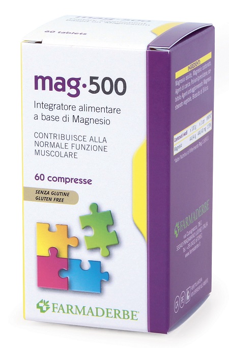MAG 500 60 COMPRESSE - farmanauta.it