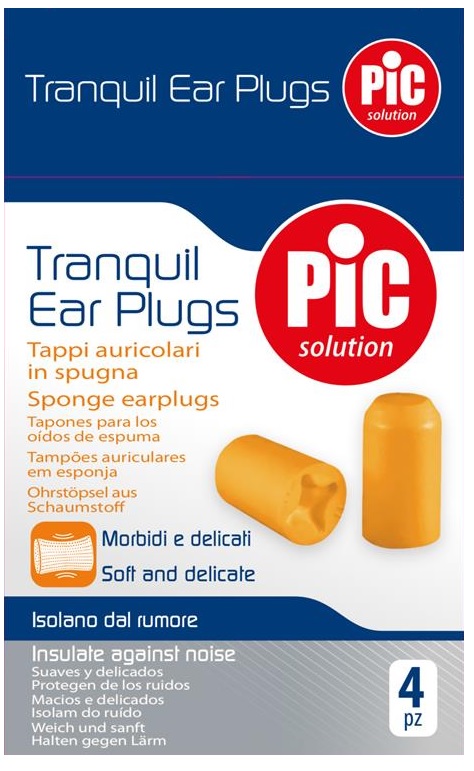 TAPPI AURICOLARI TRANQUIL IN SPUGNA 4 PEZZI - farmanauta.it