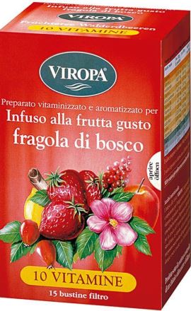 VIROPA 10 VIT FRAGOLA DEL BOSCO 15 BUSTINE - farmanauta.it