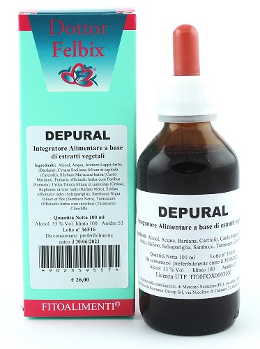 DEPURAL GOCCE 100 ML - farmanauta.it