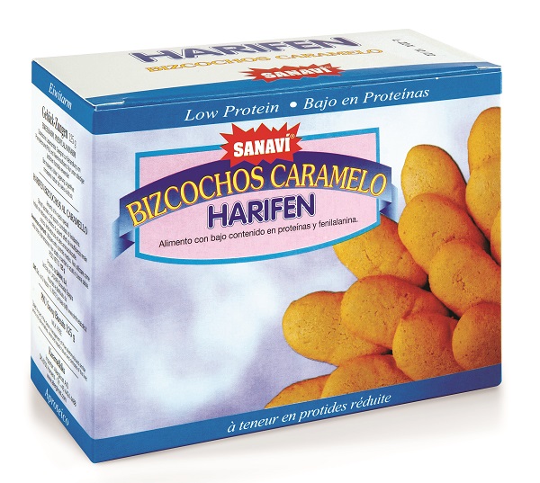 HARIFEN BISCOTTI CARAMELLO 125 G - farmanauta.it