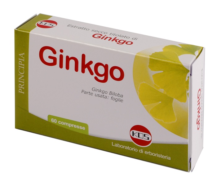GINKGO BILOBA ESTRATTO SECCO 60 COMPRESSE - farmanauta.it