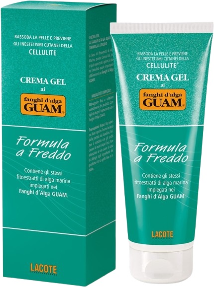 GUAM FANGHI D'ALGA CREMA GEL FORMULA A FREDDO 250 ML - farmanauta.it