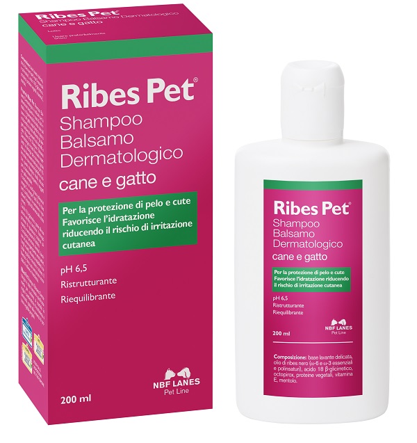 RIBES PET SHAMPOO BALSAMO FLACONE 200 ML - farmanauta.it