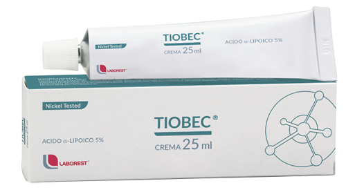 TIOBEC CREMA ACIDO LIPOICO 5% 25 ML - farmanauta.it