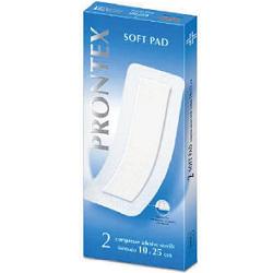 GARZA COMPRESSA PRONTEX SOFT PAD 10X25 CM 2 PEZZI - farmanauta.it