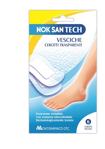 NOK SAN TECH CEROTTO VESCICALE PICCOLO 6 PEZZI - farmanauta.it