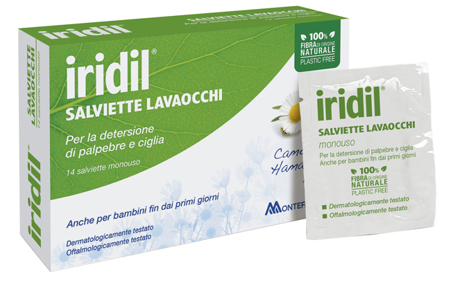 IRIDIL LAVAOCCHI 14 SALVIETTE MONOUSO - farmanauta.it