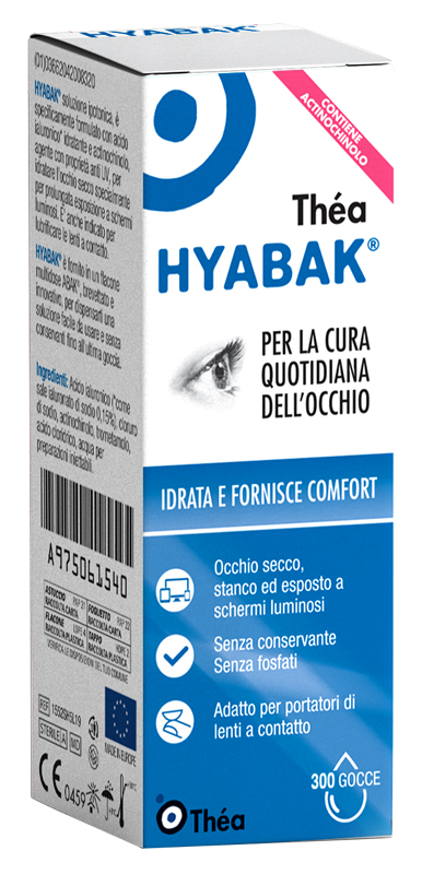 HYABAK SOLUZIONE OFTALMICA 10 ML - farmanauta.it