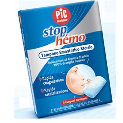 TAMPONE EMOSTATICO STERILE STOP HEMO 5BUSTE - farmanauta.it
