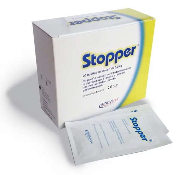 STOPPER GRANULARE DA DISPERDERE IN ACQUA 20 BUSTINE X 65 G - farmanauta.it