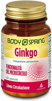 BODY SPRING GINKGO BILOBA 50 CAPSULE - farmanauta.it