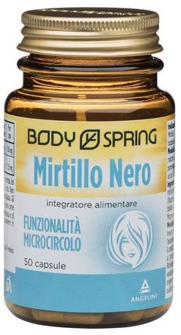 BODY SPRING MIRTILLO NERO 50 CAPSULE - farmanauta.it