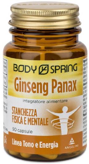 BODY SPRING GINSENG 50 CAPSULE - farmanauta.it