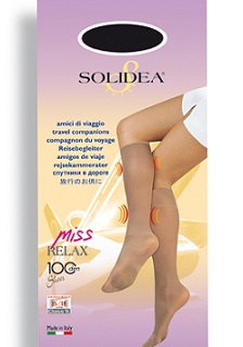 MISS RELAX 100 SHEER GAMBALETTO NERO 3 - farmanauta.it