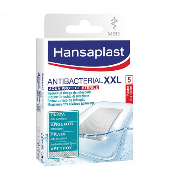 HANSAPLAST MED AQUA PROTECT WOUND CARE MEDICAZIONE 80X100 CM 5 PEZZI - farmanauta.it