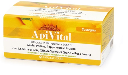 APIVITAL 15 FLACONCINI DA 20 ML - farmanauta.it