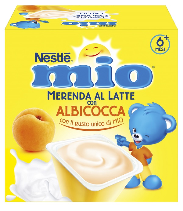 MIO MERENDA ALBICOCCA 4 X 100 G - farmanauta.it