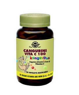 CANGURINI VITAMINA C 100 COMPRESSE MASTICABILI - farmanauta.it