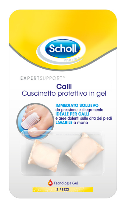 CUSCINETTI PROTETTIVI PER PIEDI CALLI SCHOLL GELACTIV 2 PEZZI - farmanauta.it