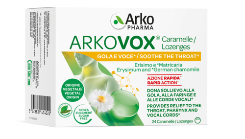 ARKOVOX MENTA/EUCALIPTO 24 CARAMELLE - farmanauta.it