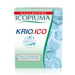 GHIACCIO ISTANTANEO MONOUSO ICOPIUMA KRIO 2 BUSTE - farmanauta.it