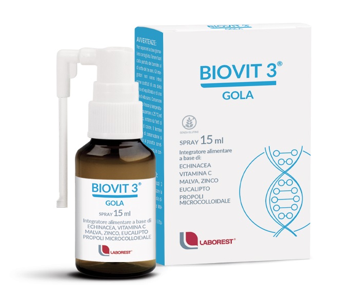 BIOVIT 3 GOLA 1 FIALA 15 ML SPRAY - farmanauta.it