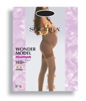 WONDER MODEL MAMAN 140 SHEER COLLANT GESTANTE CAMEL L - farmanauta.it