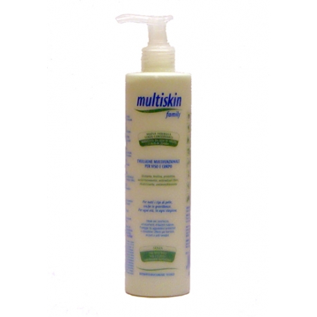 MULTISKIN FAMILY L'EMULSIONE CREMA FLUIDA VISO CORPO IDRATANTE 300 ML - farmanauta.it