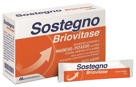 BRIOVITASE SOSTEGNO 14 BUSTINE MONODOSE - farmanauta.it