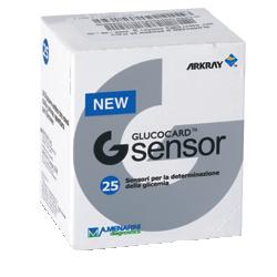 STRISCE MISURAZIONE GLICEMIA GLUCOCARD G SENSOR 25 PEZZI - farmanauta.it