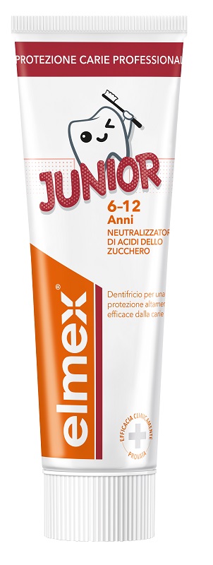ELMEX JUNIOR PROFESSIONAL DENTIFRICIO 75 ML - farmanauta.it