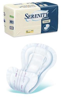 PANNOLONE PER INCONTINENZA SERENITY CLASSIC SAGOMATO PLUS TESSUTO NON TESSUTO 30 PEZZI - farmanauta.it