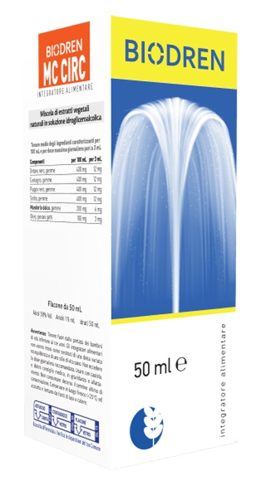 BIODREN MC CIRC SOLUZIONE IDROALCOLICA 50 ML - farmanauta.it