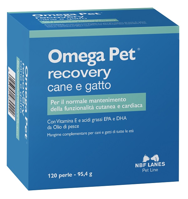 OMEGA PET RECOVERY BLISTER 120 PERLE - farmanauta.it