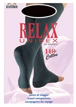 RELAX UNISEX 140 GAMBALETTO COTTON PUNTA APERTA BLU SCURO 4XL - farmanauta.it