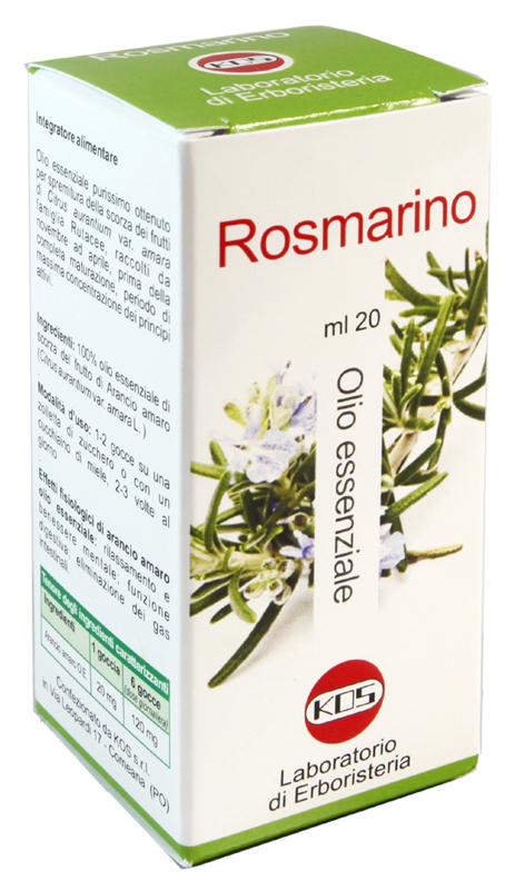 ROSMARINO OLIO ESSENZIALE 20 ML - farmanauta.it