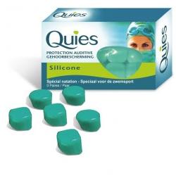 TAPPO AURICOLARE IN SILICONE QUIES 3PAIA - farmanauta.it