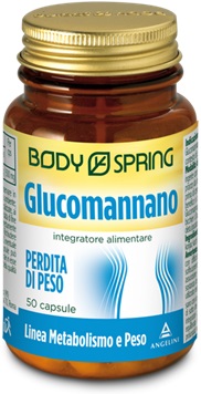 BODY SPRING GLUCOMANNANO 50 CAPSULE - farmanauta.it