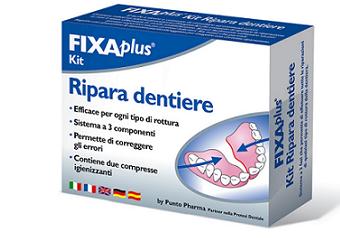 RIPARA DENTIERE KIT FIXAPLUS - farmanauta.it