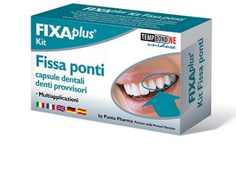 CEMENTO PROVVISORIO PER PONTI FIXAPLUS KIT 1 PEZZO - farmanauta.it